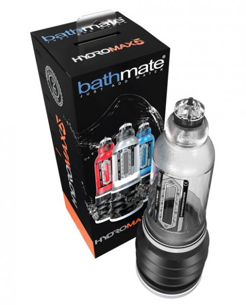 Bathmate Hydromax 5 Clear Penis Pump 3 inches to 5 inches Bathmate Hydromax 5 Clear Penis Pump 3 inches to 5 inches Bathmate 153.99 Eros in Color