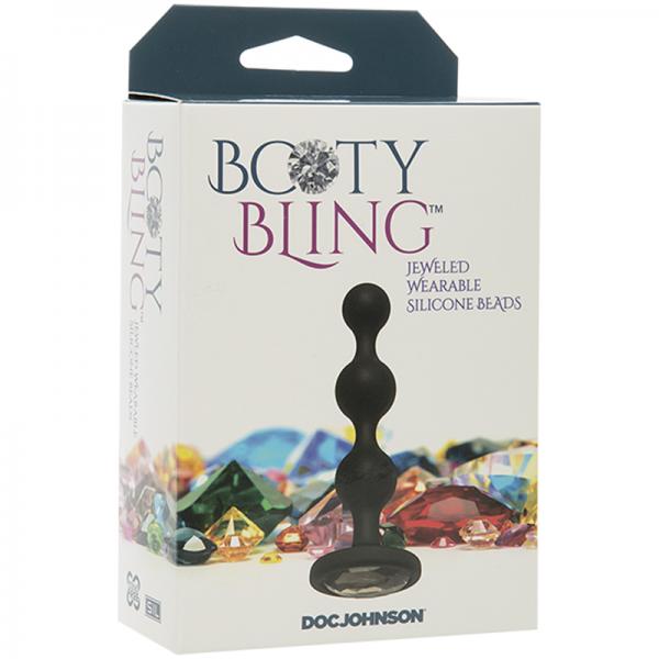 Booty Bling Beads Silver Doc Johnson