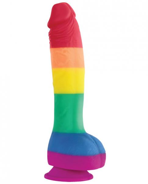 Colours: Pride Edition 8" Rainbow Dong NS Novelties