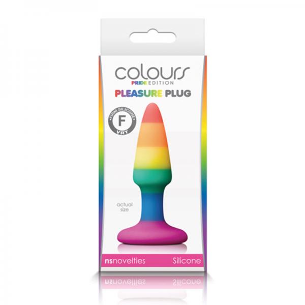 Colours Pride Edition Pleasure Plug Mini Rainbow NS Novelties