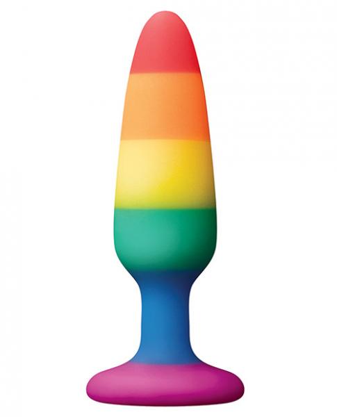 Colours Pride Edition Pleasure Plug Small Rainbow NS Novelties