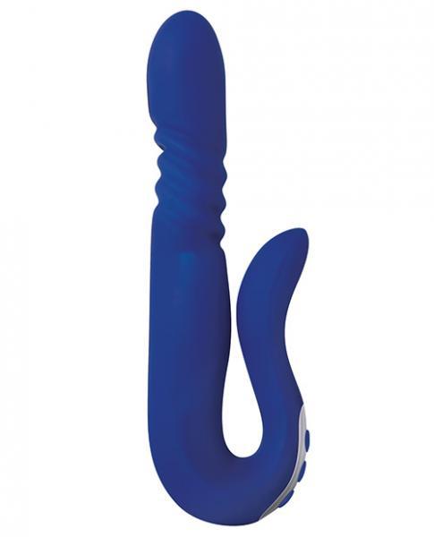 Eve's Deluxe Thruster Blue Rabbit Style Vibrator Eve's Deluxe Thruster Blue Rabbit Style Vibrator Evolved Novelties 119.97 Eros in Color