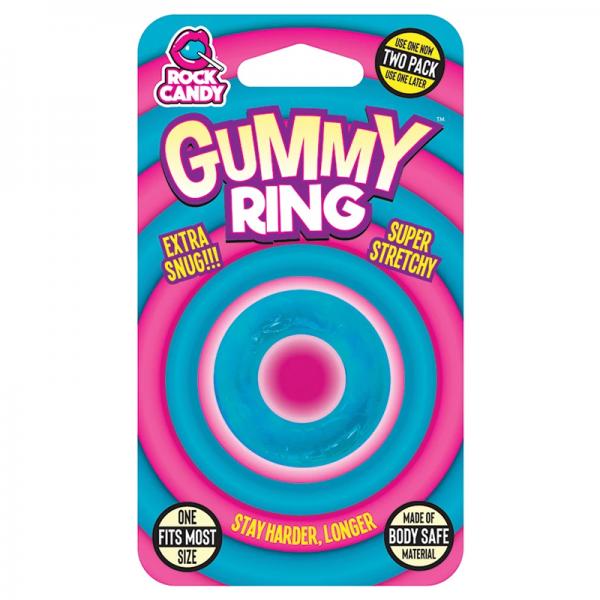 Gummy Ring - Blue Gummy Ring - Blue Rock Candy 8.51 Eros in Color