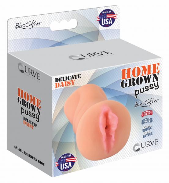 Home Grown Bioskin Delicate Daisy Vanilla Stroker Curve Novelties