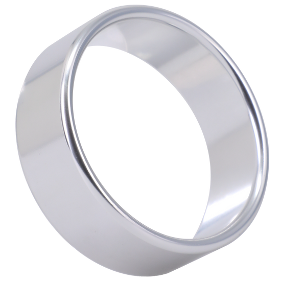 Rock Solid - Silver Brushed Alloy - C-Ring - X Large (2in X .75in)