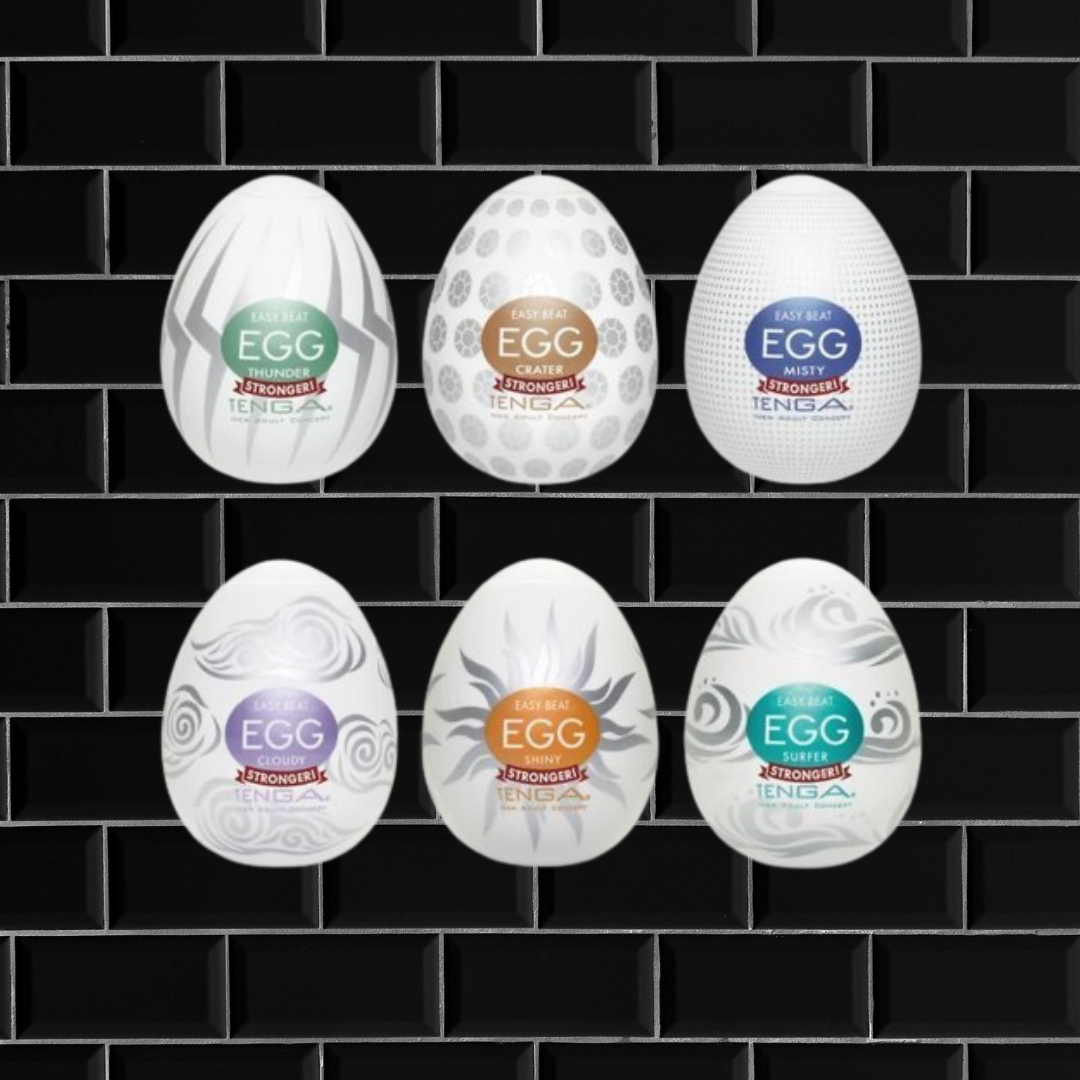 Tenga Egg Variety Pack Hard Boiled Strokers 6 Pack