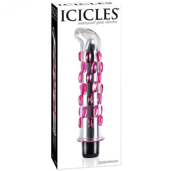 Icicles No 19 Waterproof Glass Vibrator Icicles No 19 Waterproof Glass Vibrator Pipedream Products 54.99 Eros in Color