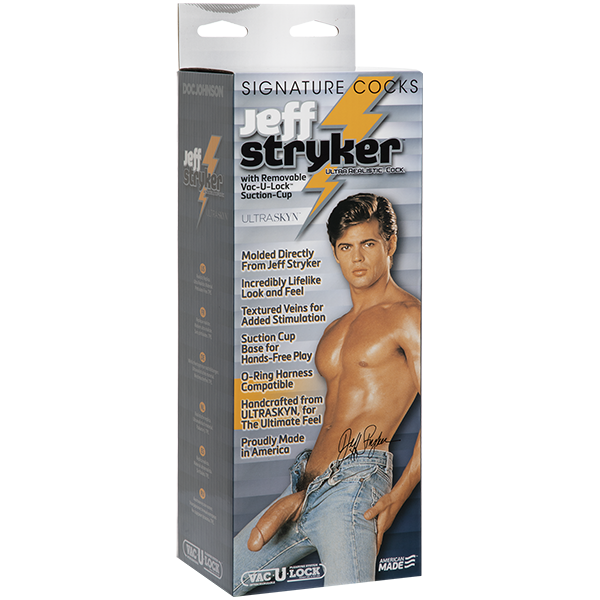 Jeff Stryker 10" UltraSKYN Dildo - Beige Jeff Stryker 10" UltraSKYN Dildo - Beige Doc Johnson 79.95 Eros in Color