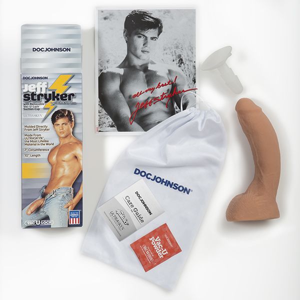 Jeff Stryker 10" UltraSKYN Dildo - Beige Jeff Stryker 10" UltraSKYN Dildo - Beige Doc Johnson 79.95 Eros in Color