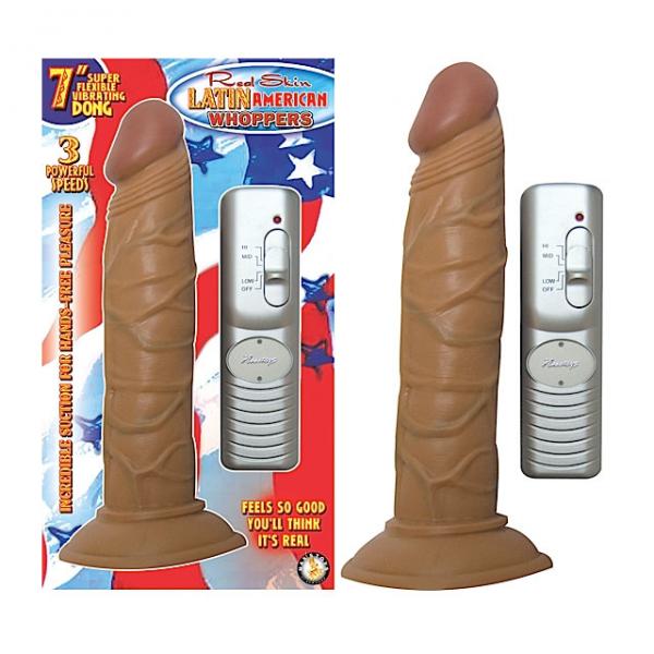 Latin American Whoppers 7in Straight Vibrating Dong Latin American Whoppers 7in Straight Vibrating Dong Nasstoys 38.39 Eros in Color