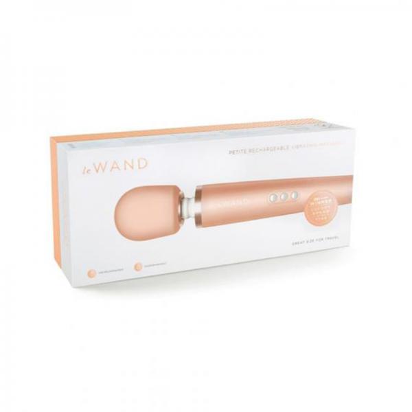 Le Wand Petite Rose Gold Rechargeable Massager COTR Inc.