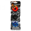 Oxballs Ringer, 3-pack Of Do-nut-1, Small, Multicolor Blue Ox Designs, Oxballs