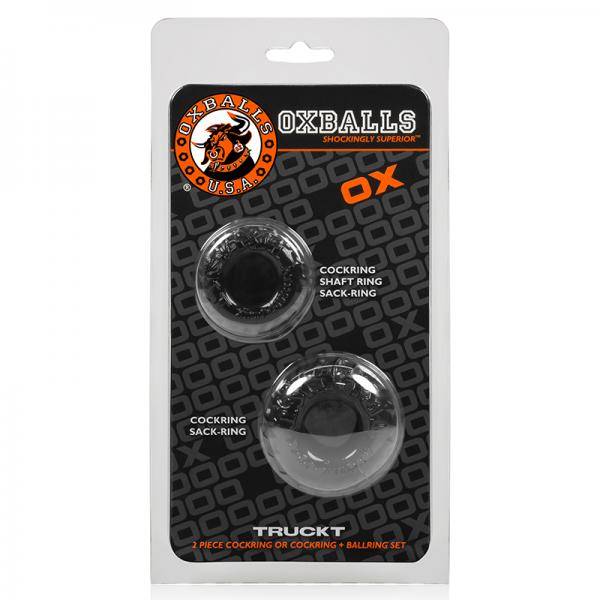 Oxballs Truckt, Cockring, Black Blue Ox Designs, Oxballs