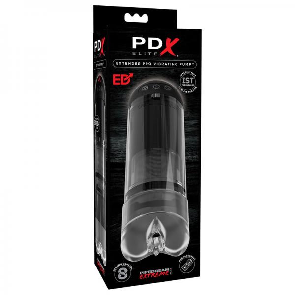 PDX Elite Extender Pro Vibrating Penis Pump Pipedream