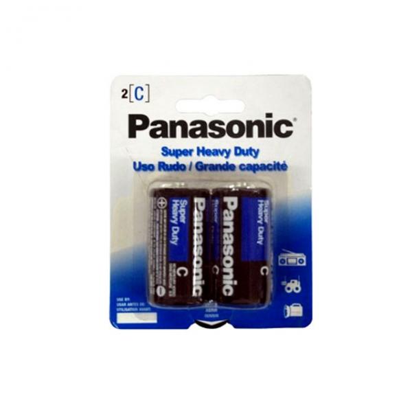 Panasonic C-2 Super Heavy Duty Batteries Eros in Color