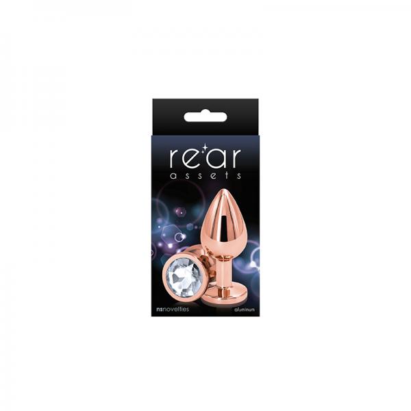 Rear Assets Rose Gold Medium Clear NS Novelties