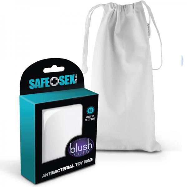 Safe Sex Antibacterial Toy Bag Large Size Blush Novelties