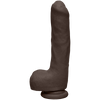 The D 9 inches Uncut D Dildo with Balls Black The D 9 inches Uncut D Dildo with Balls Black Doc Johnson 61.37 Eros in Color