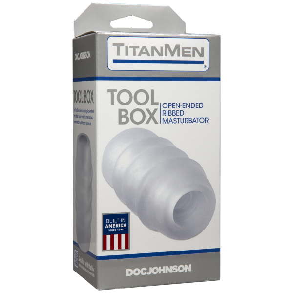 Titanmen Tool Box Clear Stroker Titanmen Tool Box Clear Stroker Doc Johnson 19.49 Eros in Color