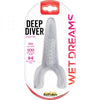 Tongue Star Deep Diver Vibrating Tongue With Motor Clear Hott Products