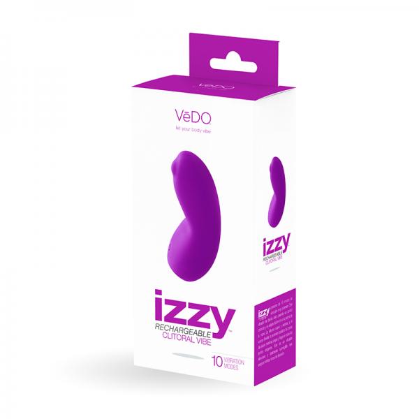 Vedo Izzy Rechargeable Clitoral Vibe - Violet Vixen Vedo Izzy Rechargeable Clitoral Vibe - Violet Vixen Savvy Co. 49.49 Eros in Color